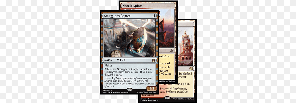 Of Cards In Ticket Value That You Can Rent With This Smuggler39s Copter Kaladesh Magic The Gathering, Advertisement, Poster, Person Free Transparent Png