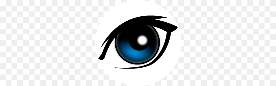 Of Cartoon Eye Clipart, Disk, Electronics Free Png