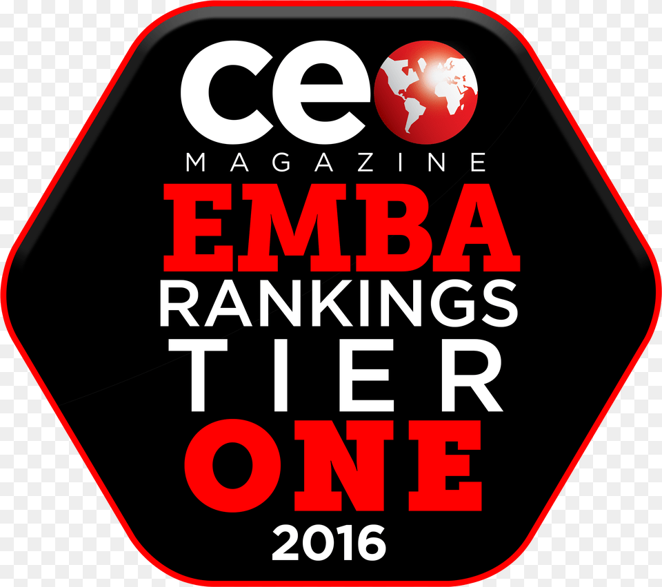 Of Ceo Magazine Emba Rankings Badge Master Of Business Administration, Sign, Symbol Png