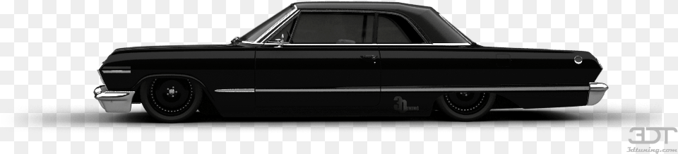 Of Chevrolet Impala Coupe 1963 3dtuning Black 64 Impala, Car, Sedan, Transportation, Vehicle Free Png Download