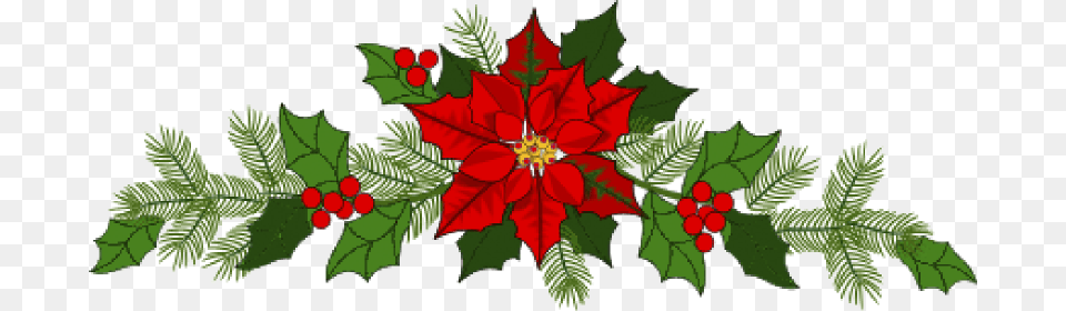 Of Christmas Wreaths Image Clip Art Christmas Garland Clip Art, Leaf, Plant, Tree, Flower Free Png