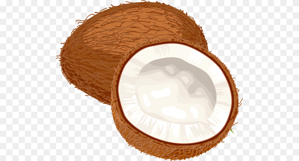 Of Coconut Icon Coconut Clipart, Food, Fruit, Plant, Produce Free Png Download