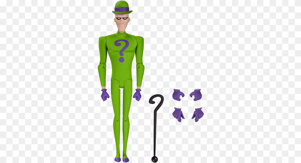 Of Dc Collectibles The New Batman Adventures The Riddler, Long Sleeve, Clothing, Sleeve, Person Png