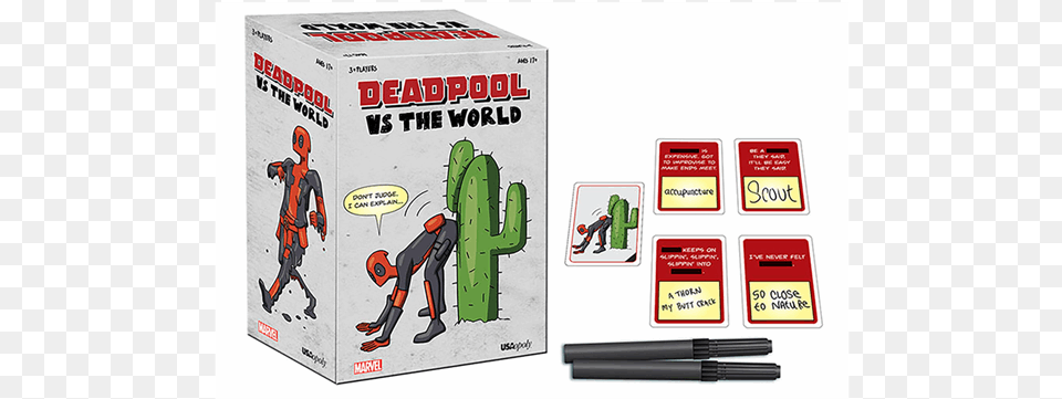 Of Deadpool Card Game, Book, Publication, Comics, First Aid Free Png
