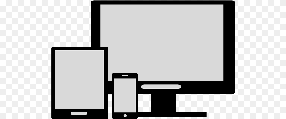 Of Desktop Tablet And Smartphone Devices Mobile Tablet Desktop, White Board, Electronics, Screen Free Png Download