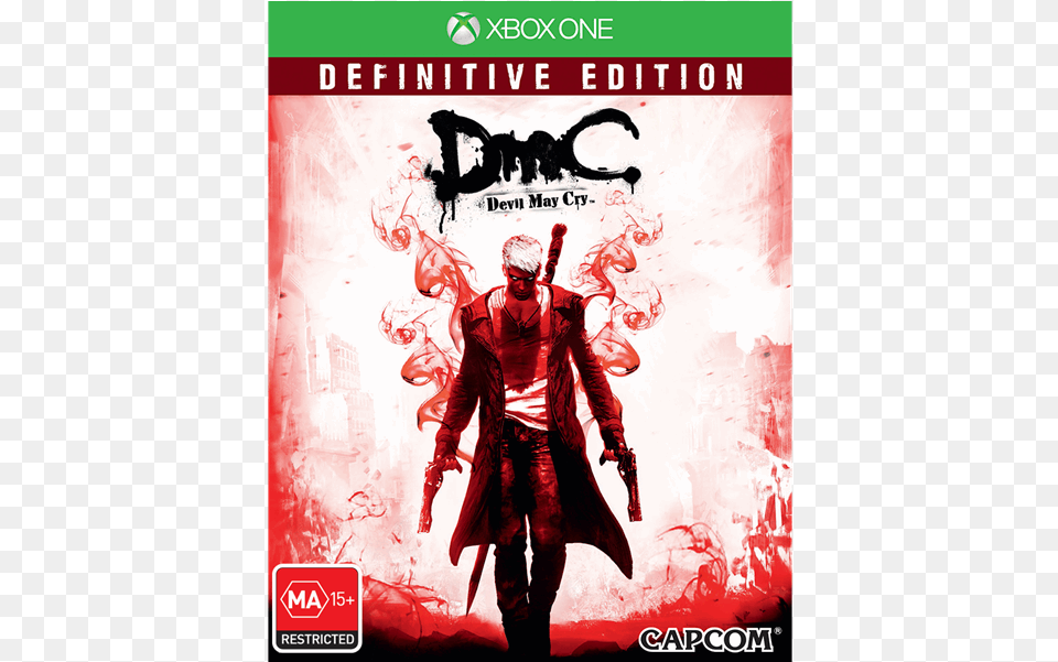 Of Devil May Cry Dmc, Advertisement, Book, Publication, Adult Free Png Download