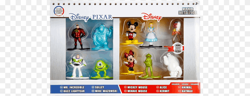 Of Disney Nano Metalfigs, Figurine, Person, Toy Png Image