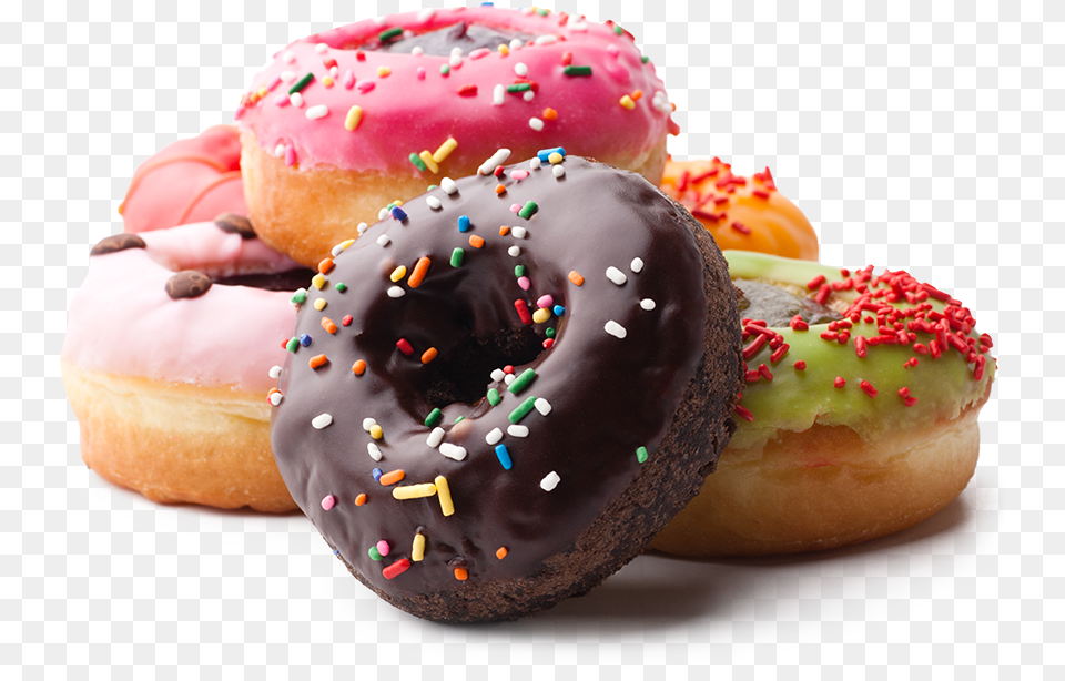 Of Donuts Donuts, Donut, Food, Sweets, Birthday Cake Png Image