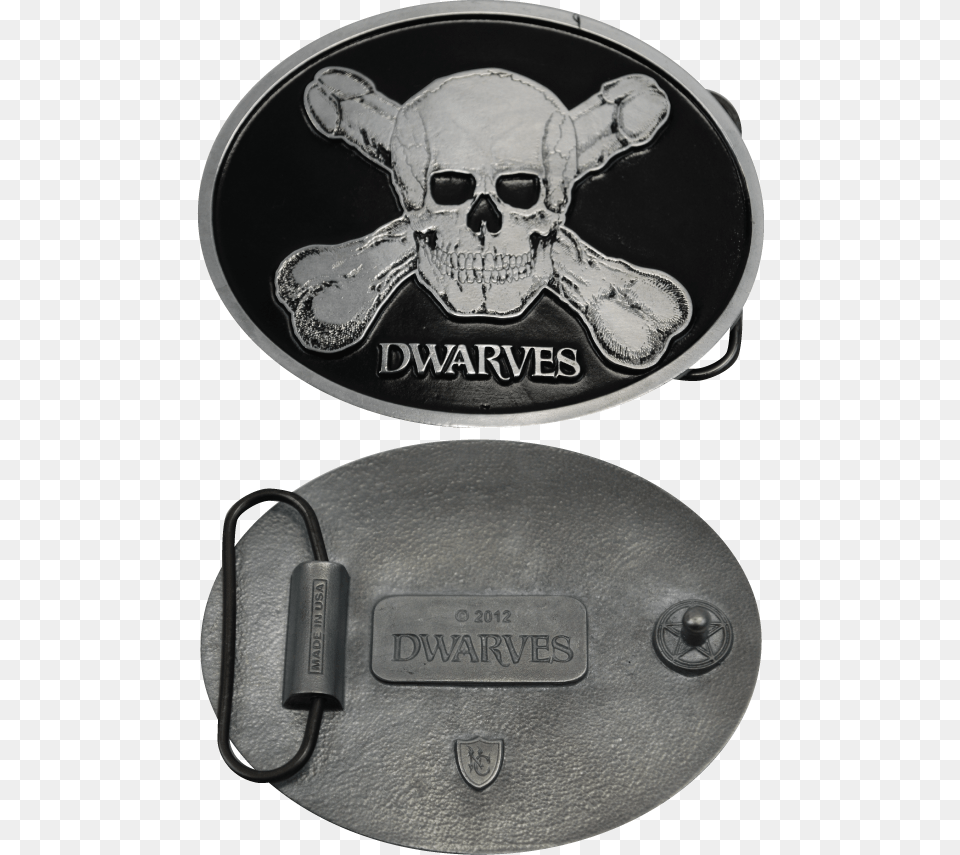 Of Dwarves Quotskull Amp Bonersquot Belt Buckle Skull, Accessories, Adult, Male, Man Png