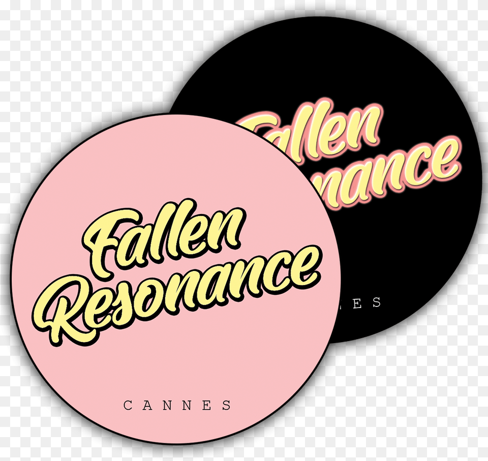 Of Fallen Resonance Sticker Fallen Resonance, Advertisement, Text, Disk Png