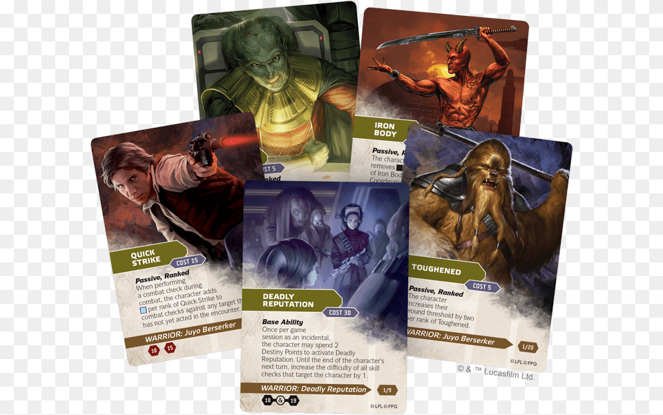 Of Fatehwith The End Of The Jedi Order Swrpg Specialization Deck Force And Destiny, Advertisement, Poster, Adult, Person Free Png Download