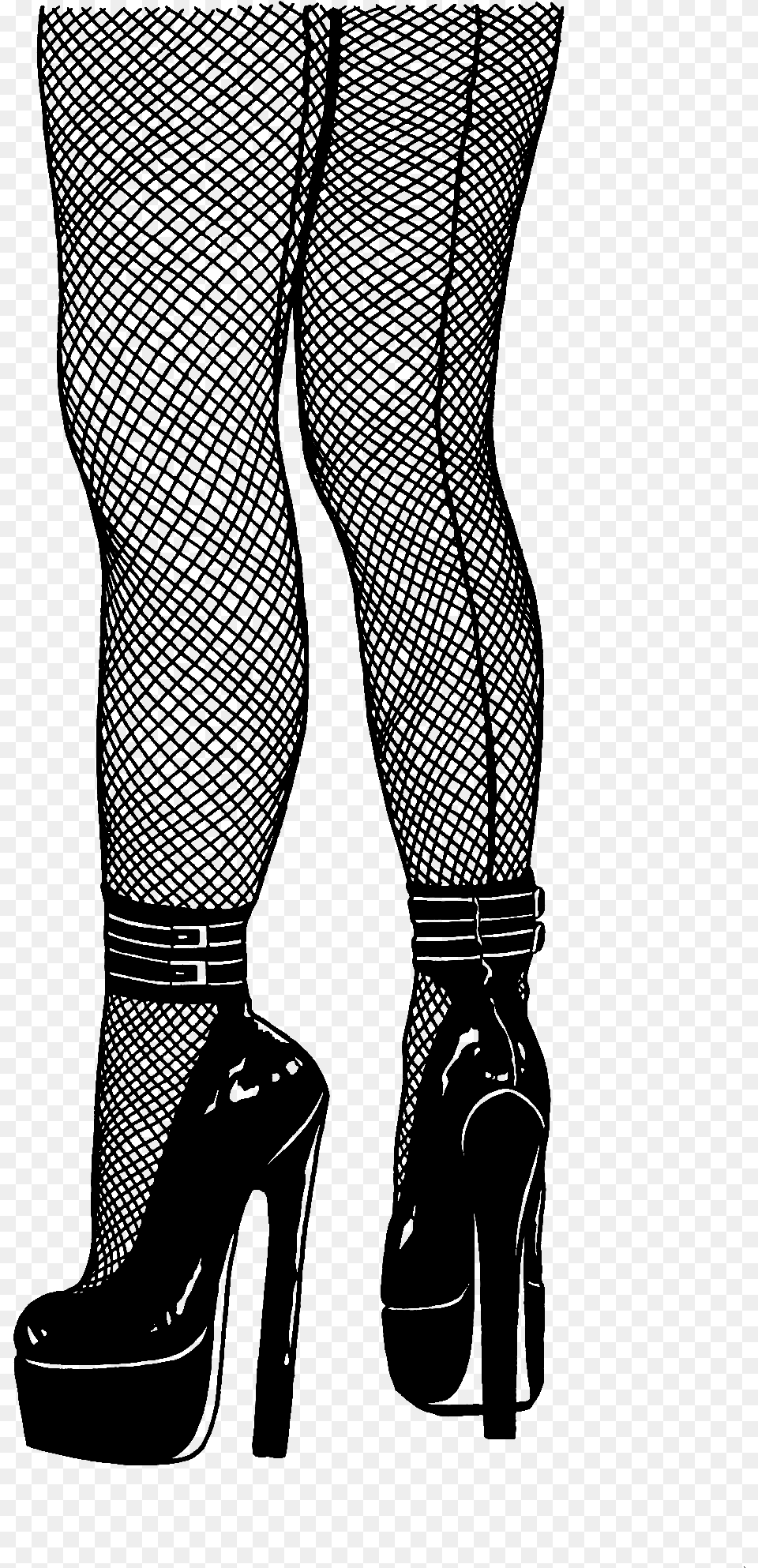 Of Fishnet Legs Tights, Clothing, Footwear, High Heel, Shoe Free Png Download