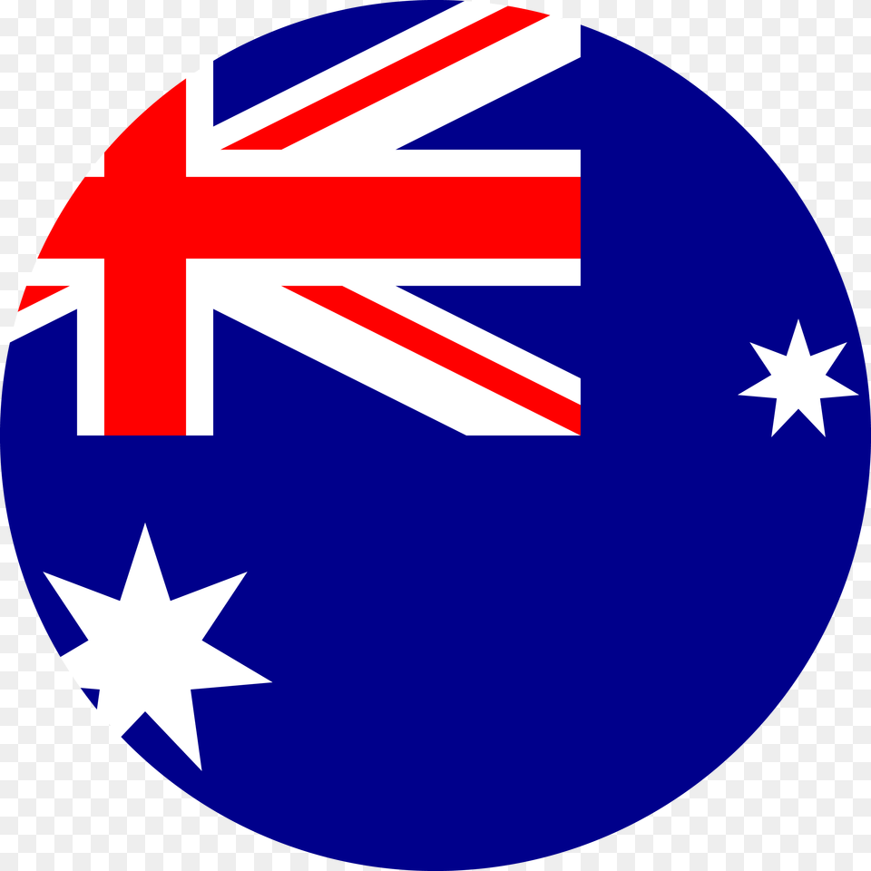 Of Flag Australia National France Hd Clipart Australia Flag Circle, Logo, Symbol Free Png