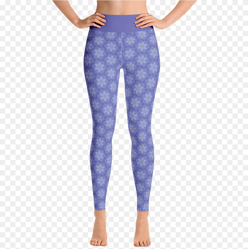 Of Forget Me Not Yoga Pants Yoga Pants, Clothing, Hosiery, Tights Free Png Download