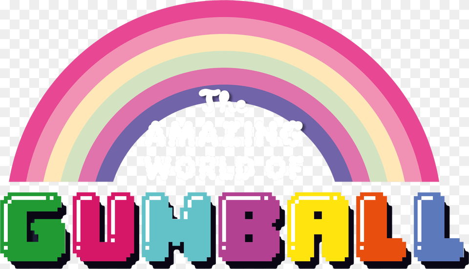 Of Gumball Amazing World Of Gumball Logo Transparent, Light, Scoreboard Png Image