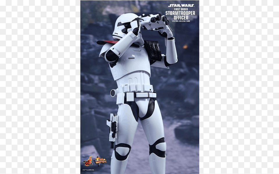 Of Hot Toys First Order Stormtrooper Officer, Robot, Adult, Female, Person Free Transparent Png