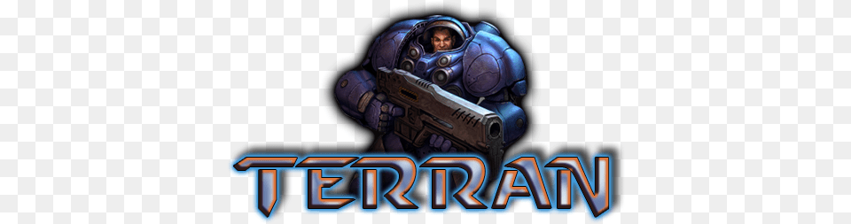 Of Human Race The Terran Would Be The Most Balanced Starcraft 2 Marine, Firearm, Weapon, Person Free Png Download