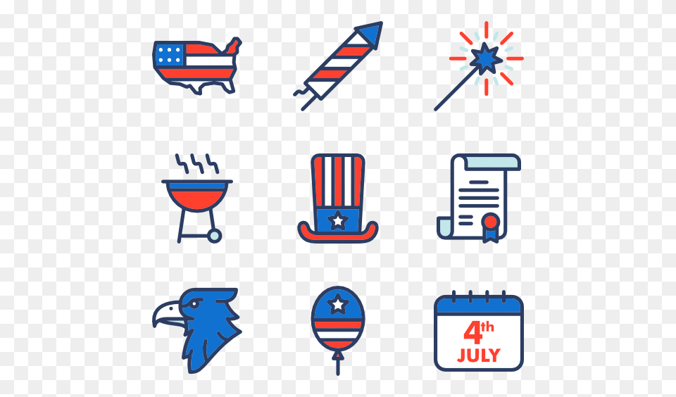 Of July Premium Icons Free Transparent Png