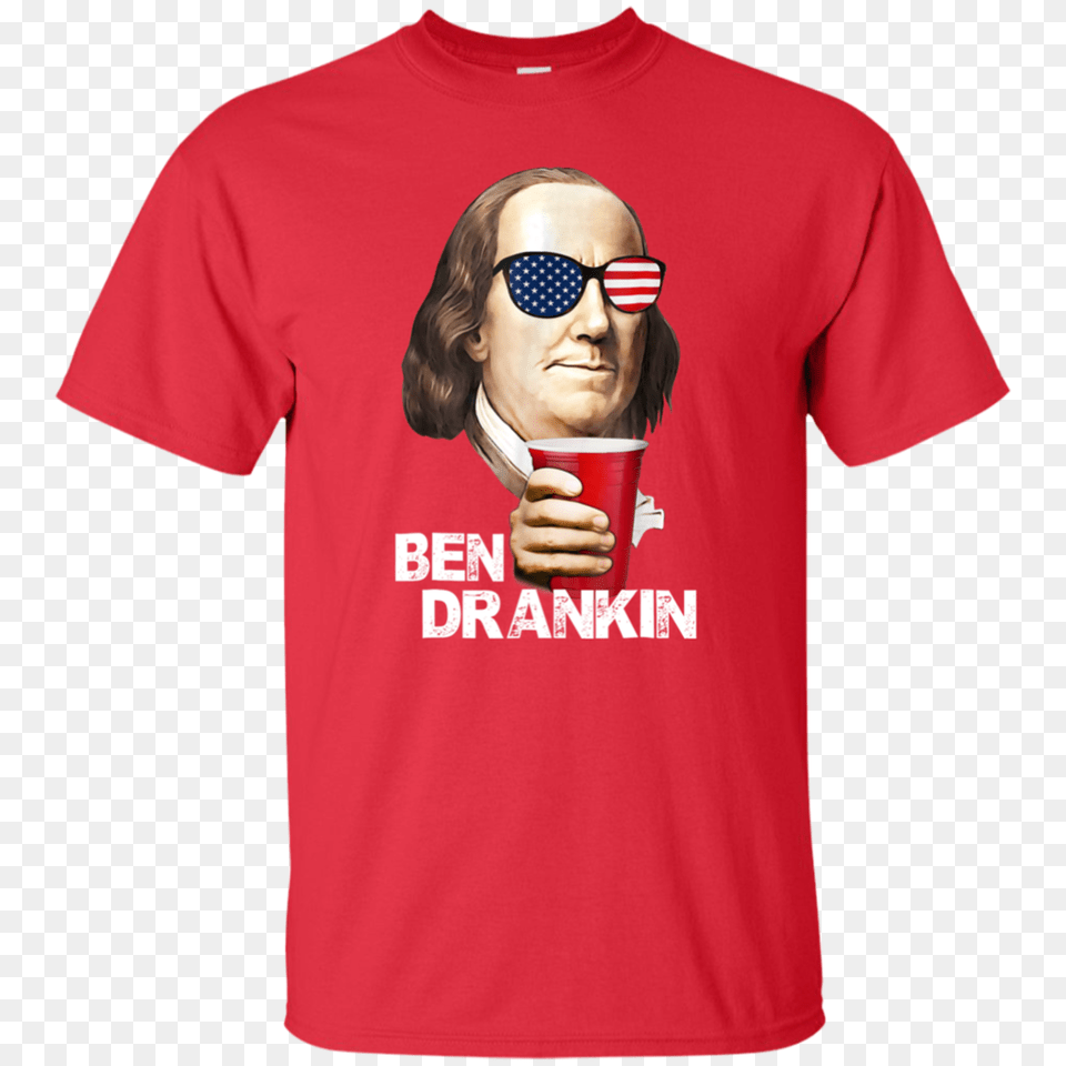Of July Shirts For Men Ben Drankin Benjamin Franklin Tee, Accessories, Sunglasses, Shirt, T-shirt Free Png