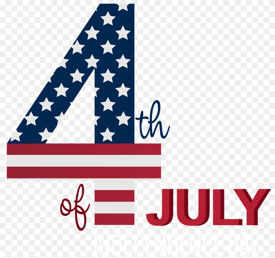 Of July Transparent Clip Art Image, American Flag, Flag Png