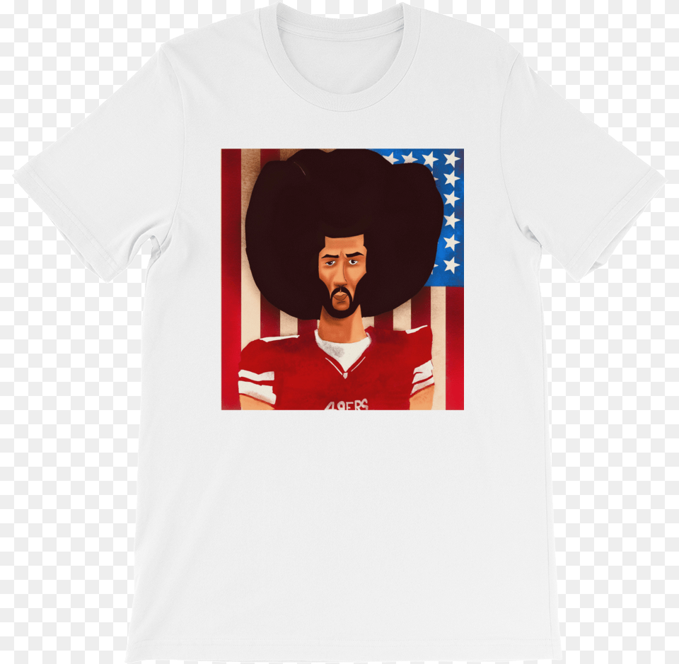 Of Kaepernick39s Protest Is Bigger Than A Flag Protest, Clothing, T-shirt, Adult, Female Png