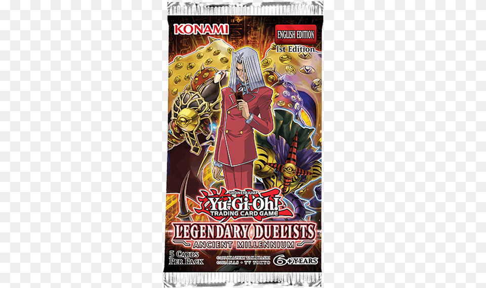 Of Konami Ygo Duelist Pack Battle City, Advertisement, Book, Comics, Poster Free Png