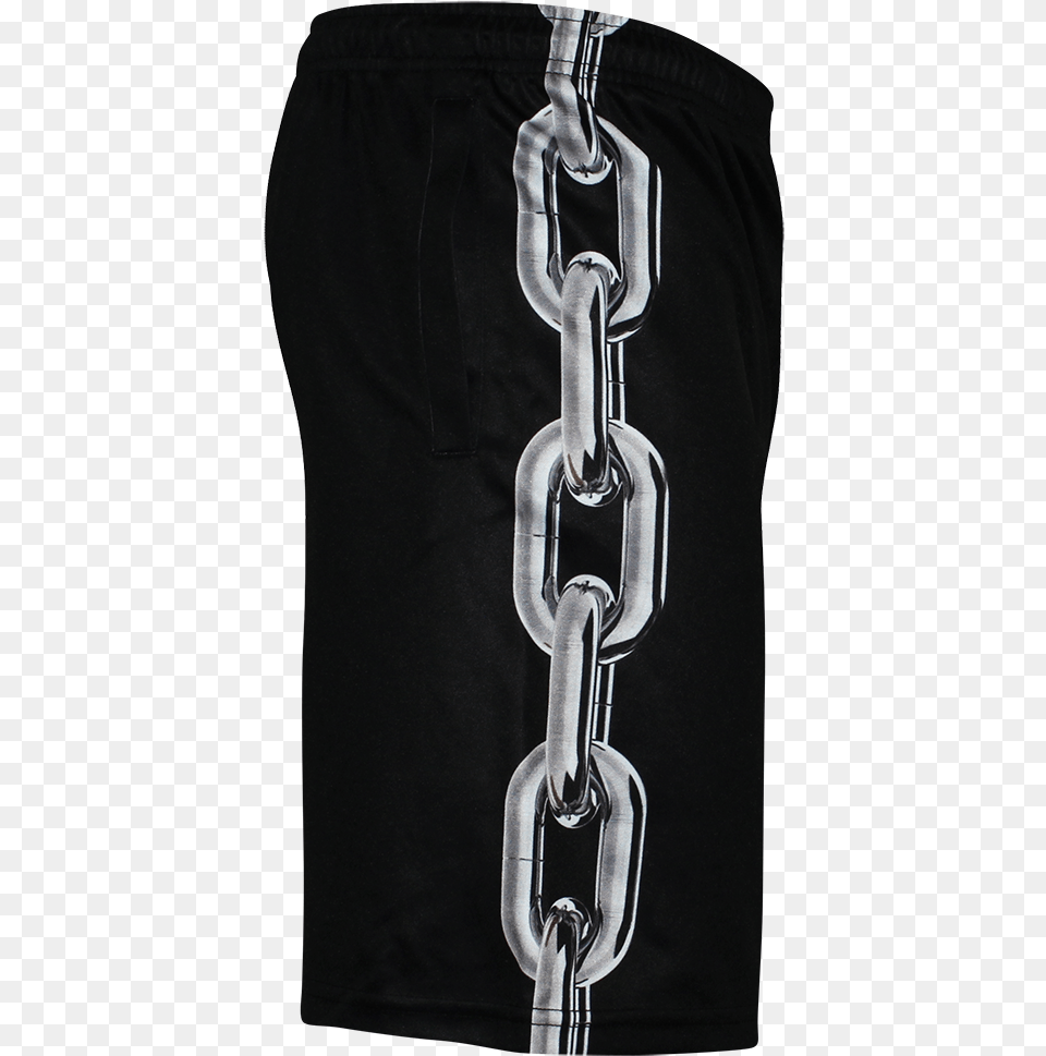 Of Locked Up Black Shorts Chain, Person Free Png Download