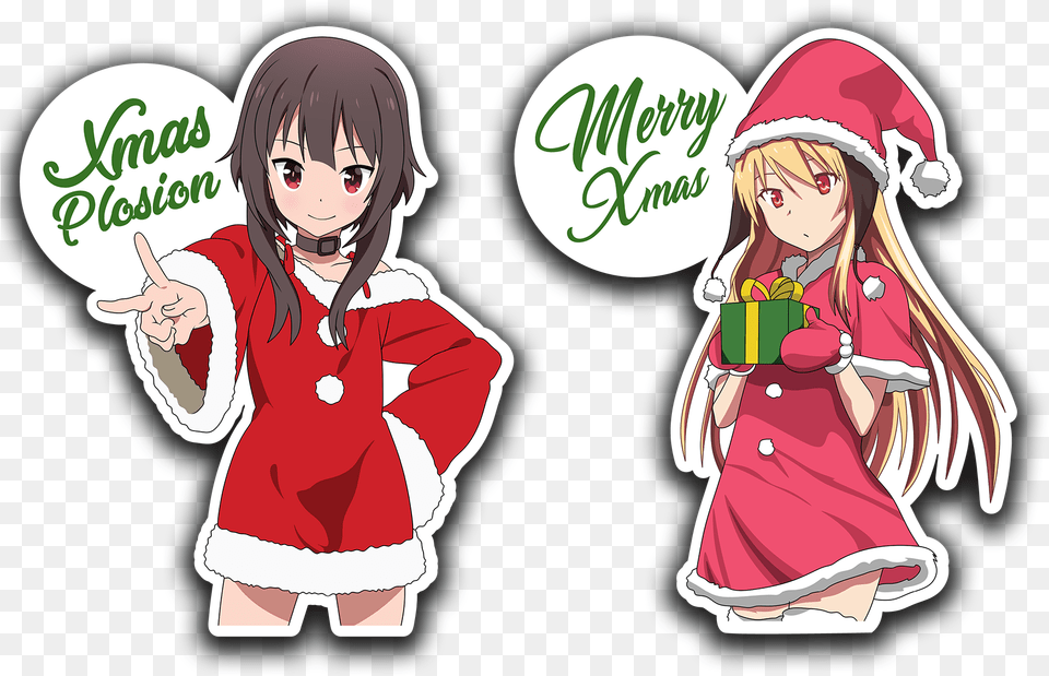 Of Mashiro Amp Megumin Diecut, Book, Comics, Publication, Baby Free Png Download