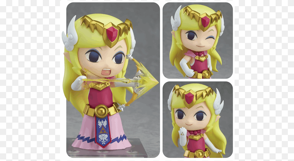Of Nendoroid Zelda The Wind Waker Ver, Figurine, Baby, Person, Book Png Image