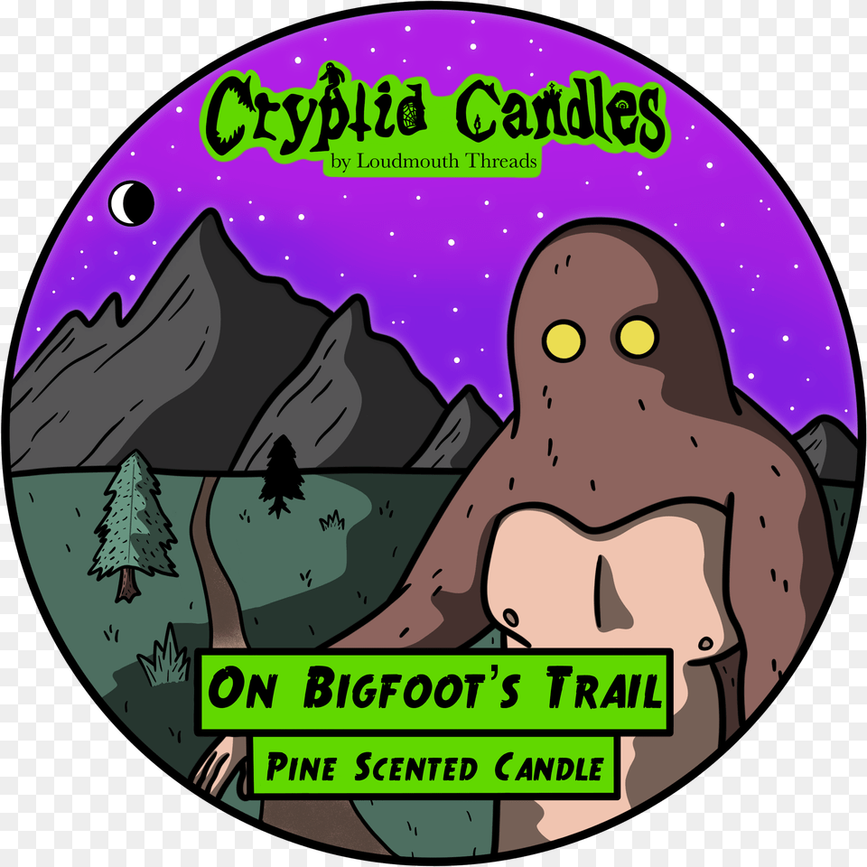Of On Bigfoot S Trail Fighting Hellfish, Disk, Dvd, Baby, Person Png Image