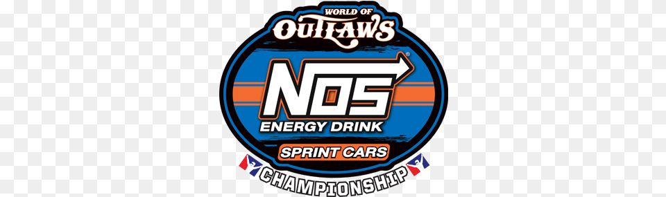 Of Outlaws Sprint Car Championship Nos World Of Outlaws Logo, Sticker Png Image