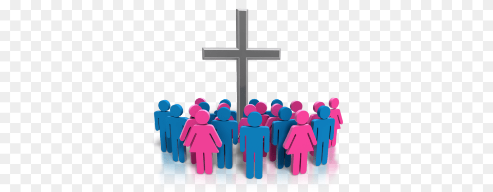 Of People In Church Transparent Of People In Church Images, Cross, Person, Symbol Free Png