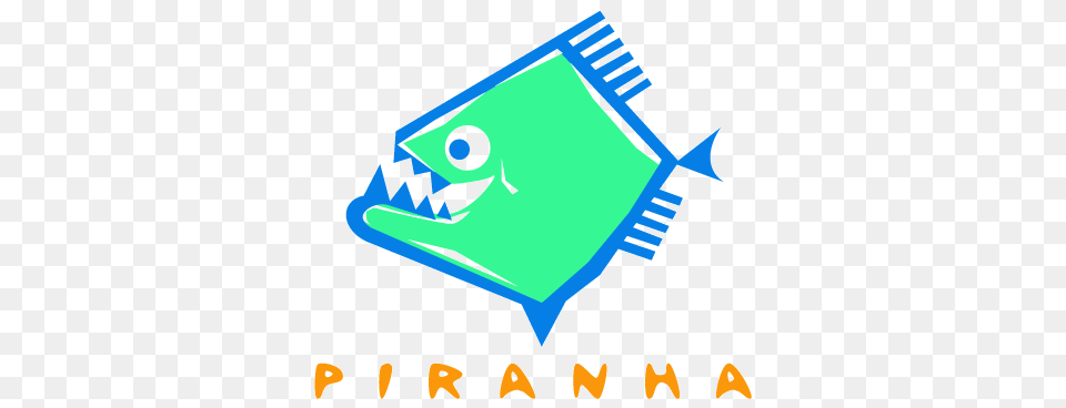 Of Piranha Vector Logo, Animal, Fish, Sea Life, Baby Free Png Download