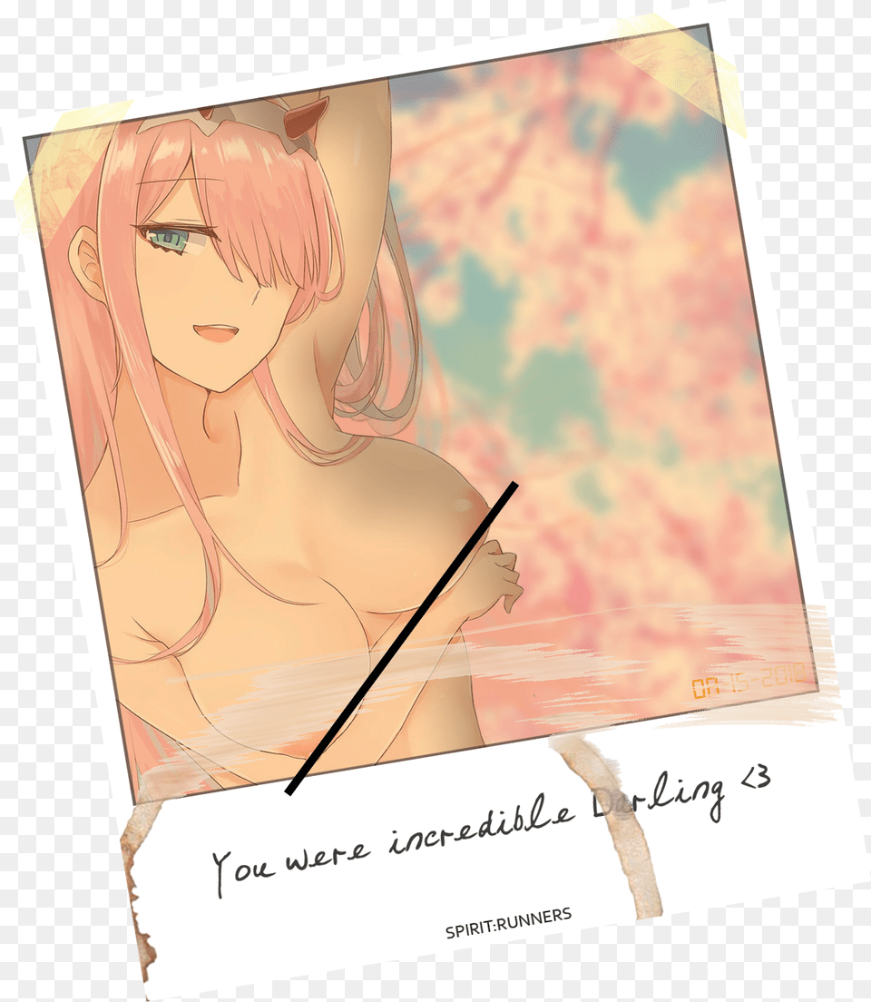 Of Polaroid Style Zero Two, Book, Comics, Publication, Adult Png Image