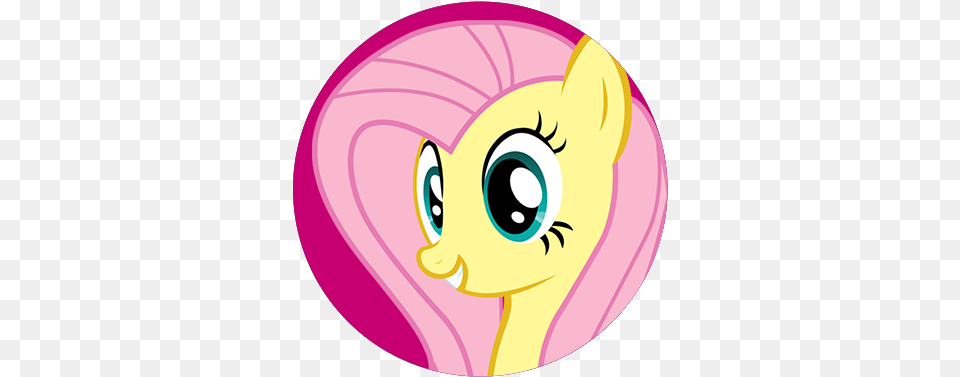 Of Pony Named Fluttershy My Little Pony Fluttershy, Egg, Food, Disk Free Transparent Png