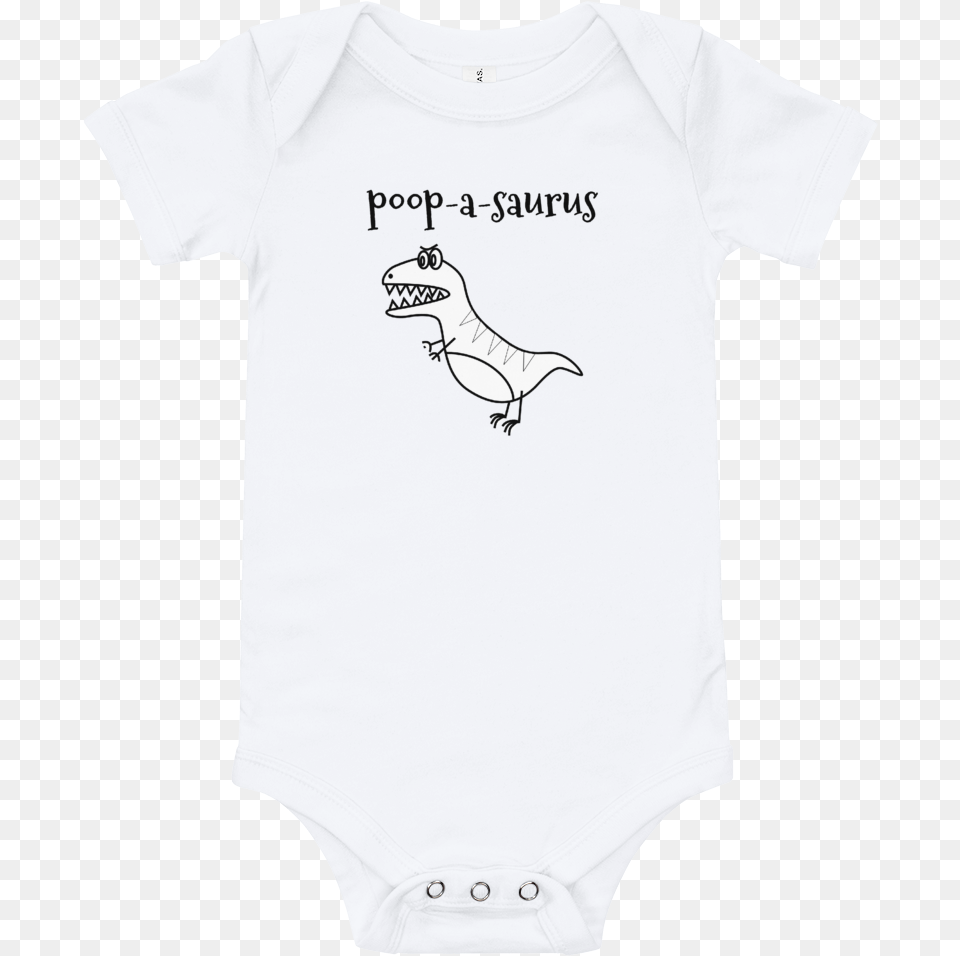 Of Poop A Saurus Baby Onesie Skateboarding, Clothing, T-shirt Free Png