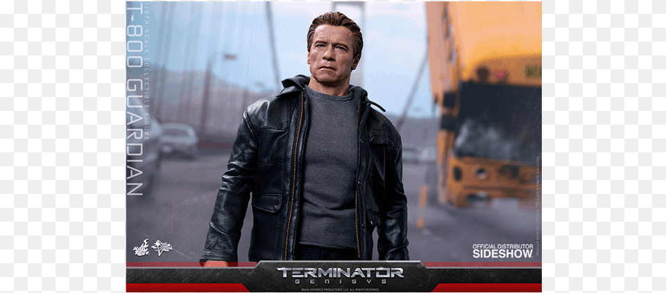 Of Pops Hot Toys Terminator, Clothing, Coat, Jacket, Adult Png Image