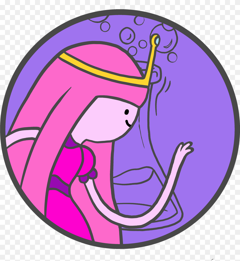 Of Princess Bubblegum Profile Presale, Purple, Art, Modern Art, Book Png