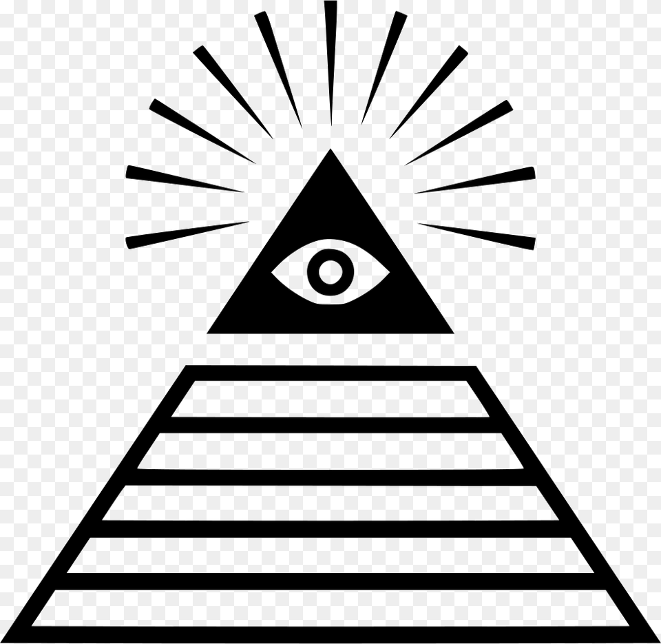 Of Providence Clip Art Transprent Pyramid With Eye, Triangle Png Image