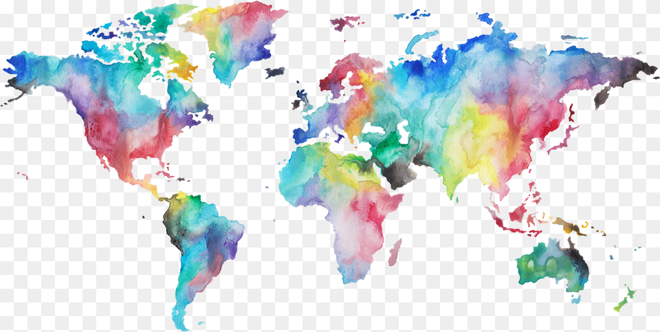 Of Regular People Who Are Changing Their Lives Through World Map Sticker Small, Chart, Plot, Person Free Png