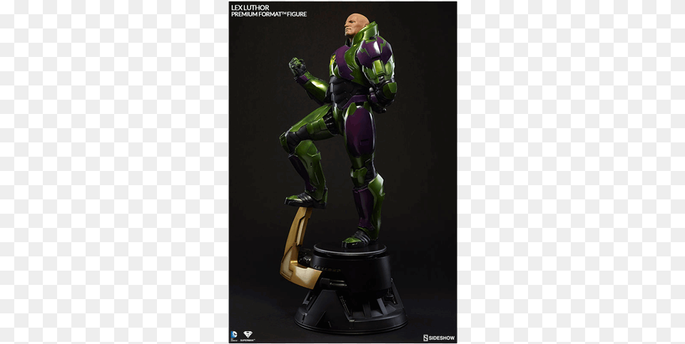 Of Sideshow Lex Luthor Power Suit, Figurine, Adult, Female, Person Free Png