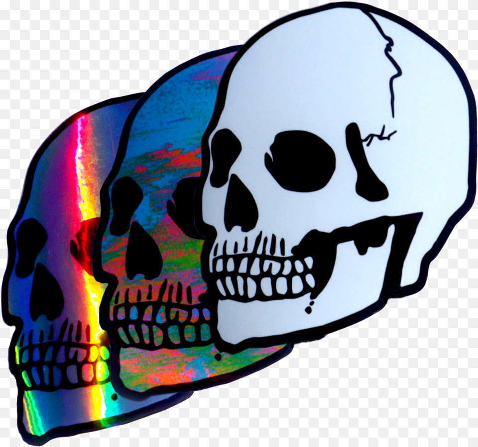 Of Skull Sticker 3pk Skull Free Png