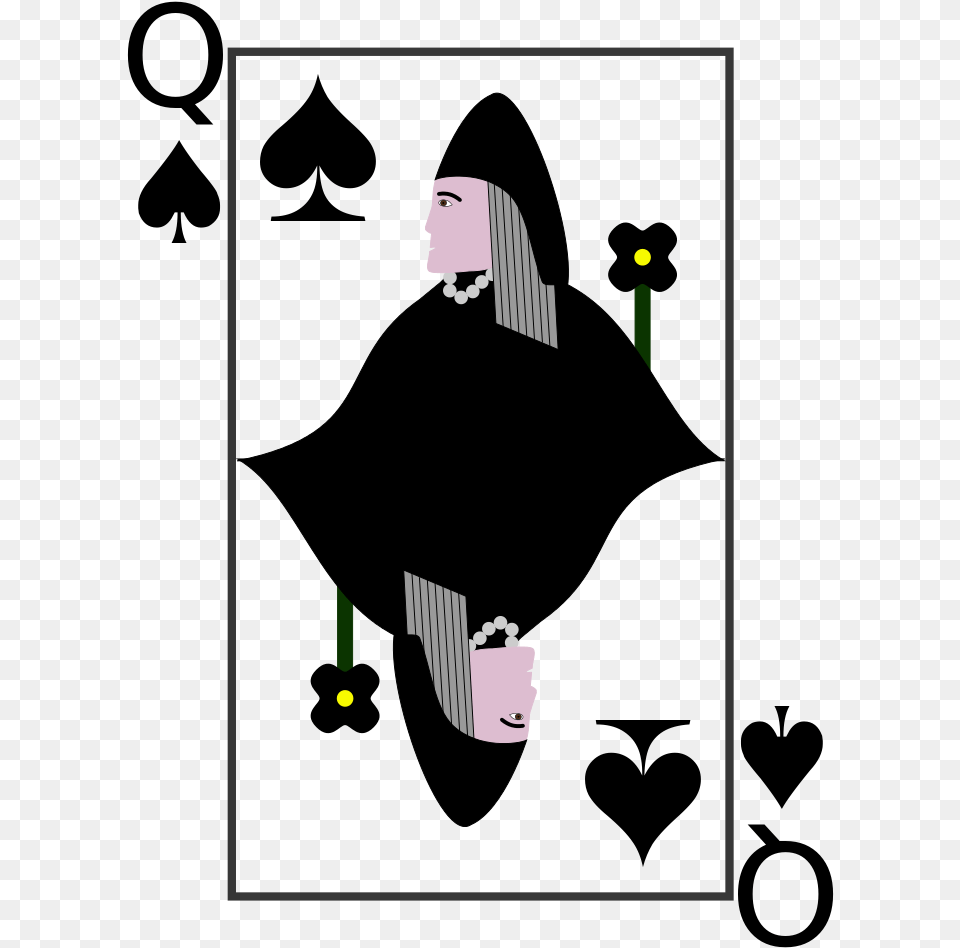 Of Spade Card, Face, Head, Person Png Image