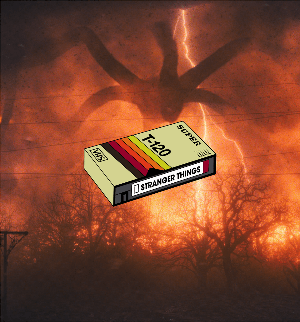 Of Stranger Things Vhs Bootleg Mind Flayer Stranger Things, Nature, Outdoors, Book, Publication Free Transparent Png