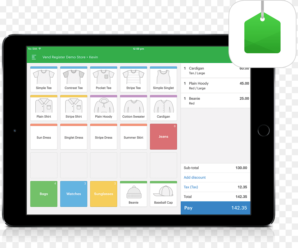 Of The Best Retail Apps For Your Ipad Vend, Computer, Electronics, Tablet Computer Free Png Download