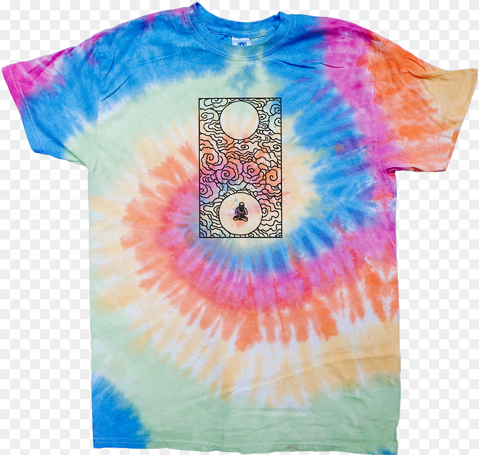 Of The Empty Tao Tie Dye Pattern, Clothing, T-shirt, Person, Face Png Image