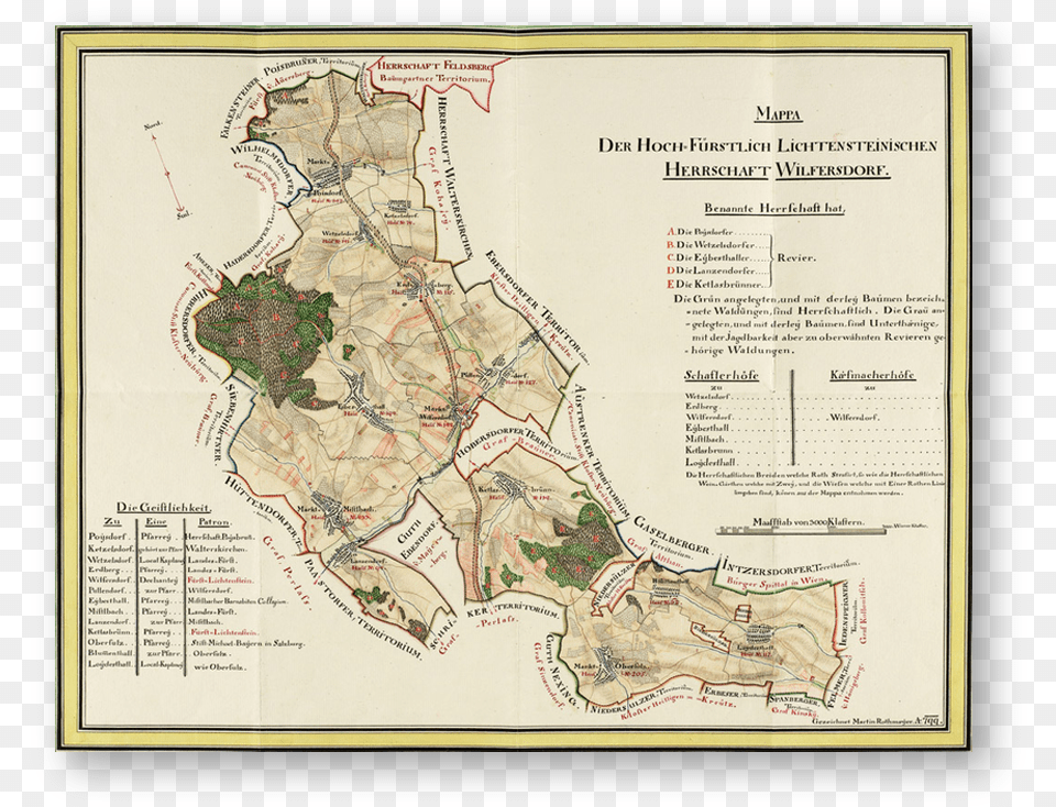 Of The Estates In Wilfersdorf Map, Plot, Chart, Diagram, Plan Free Transparent Png