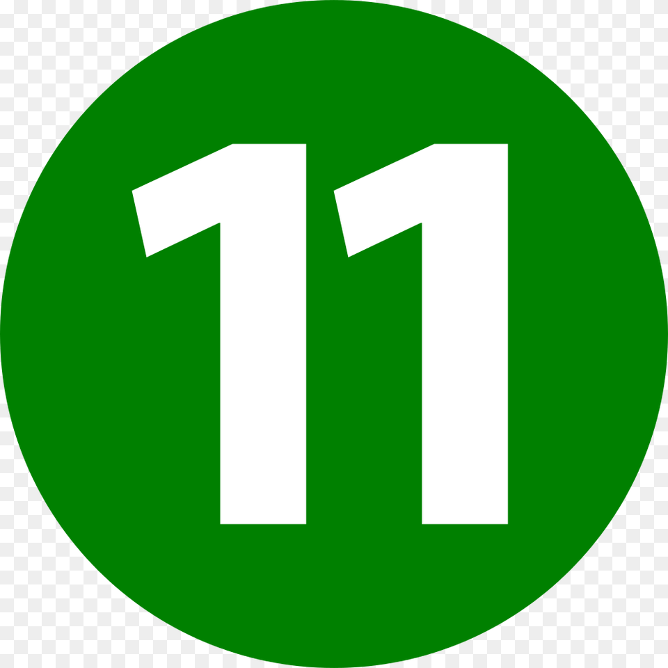 Of The Largest Banks Number 11 Icon, Green, Symbol, Text, Logo Png Image