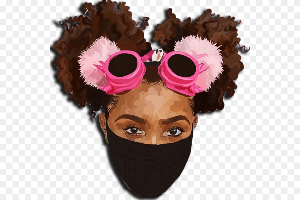 Of The Original Kandi Mask Face Mask, Accessories, Person, Woman, Female Free Png Download