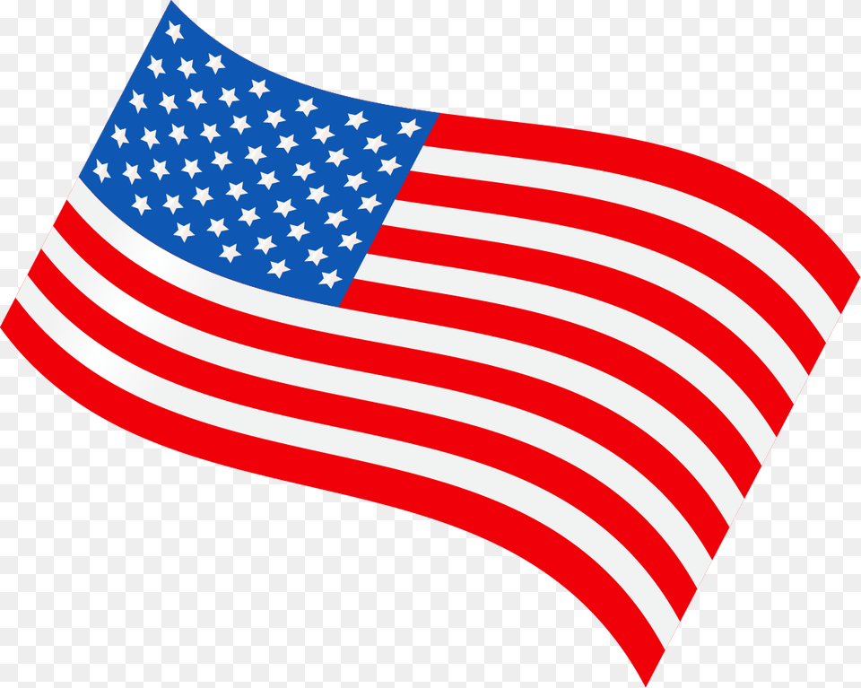 Of The United United States Flag Cartoon, American Flag Png Image